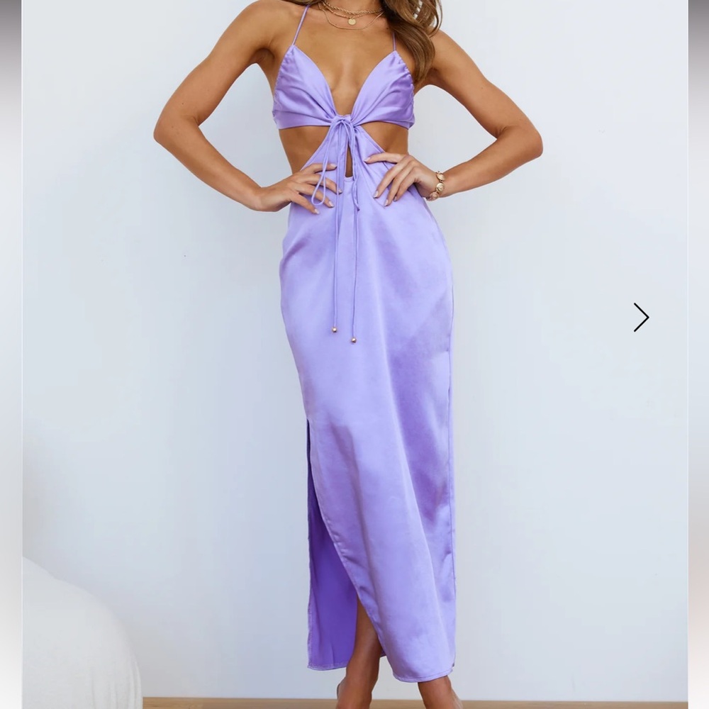 Purple Maxi Dress Formal
